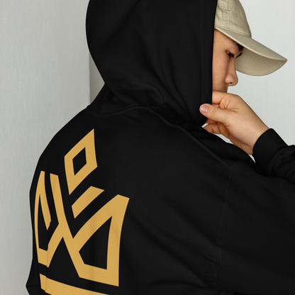 Crown Hoodie Black