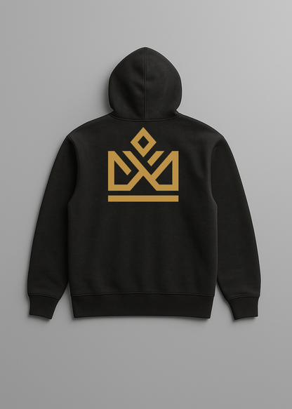 Crown Hoodie Black