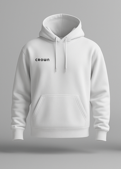 Crown Hoodie White